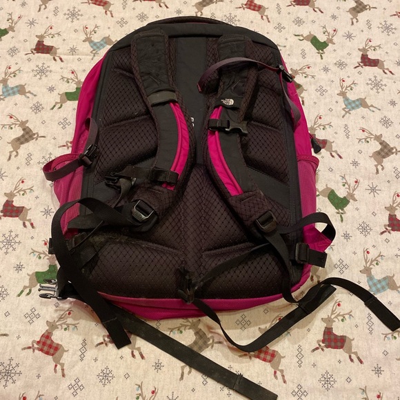 Hot Pink NorthFace Borealis Backpack main image 4